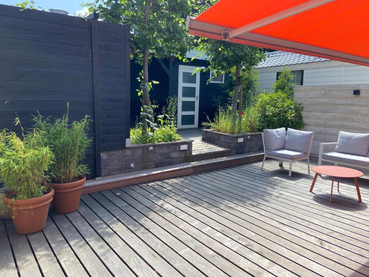 Unieke Woonark Met Privetuin En Free Parking. Apartment Ротердам Екстериор снимка